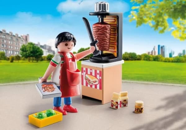 Playmobil SpecialPlus 9088, Kebabförsäljare