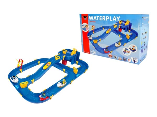 BIG Waterplay Niagara, Vesiväyläjärjestelmä, 3 vuosi/vuosia, Sininen, Keltainen