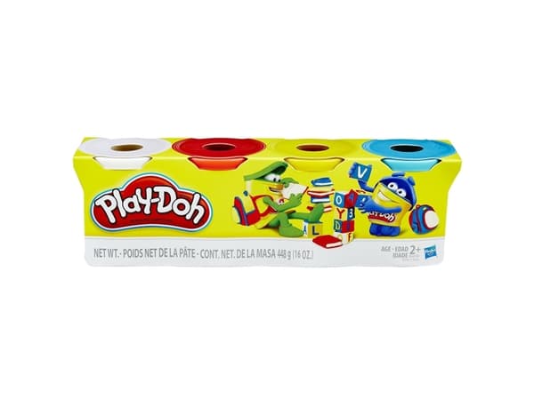 Play-Doh B6508ES1 kulutustavaroiden muovaus Muovailuvaha 448 g Valikoidut värit 4 kpl
