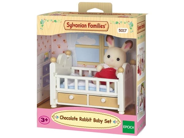 Sylvanian Families Chocolate Rabbit Baby Set