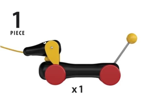 BRIO 30332 Trekk med - Dachsie
