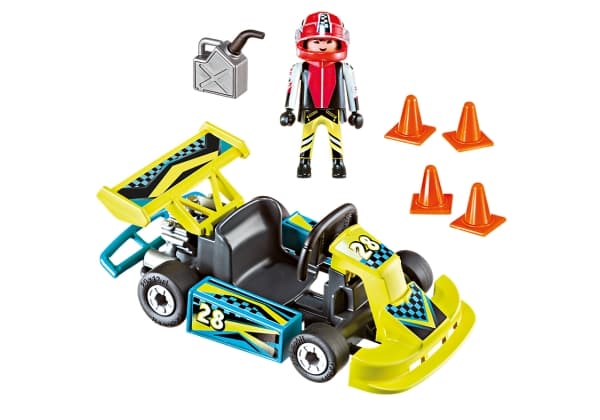 Playmobil Go-Kart Racer Carry Case, Leksaksfigur, 5 År, Plast, 29 styck, 298,15 g