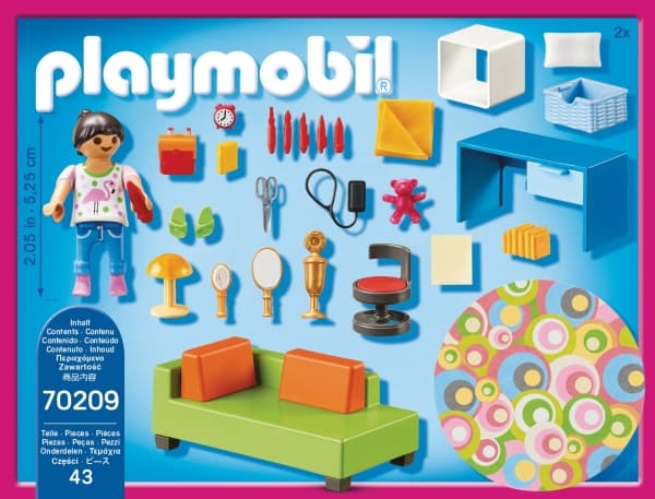 Playmobil Dollhouse 70209, Action/ Eventyr, 4 år, Flerfarget, Plast