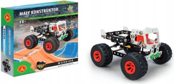 Alexander byggesett Liten monstertruck-soldatbygger