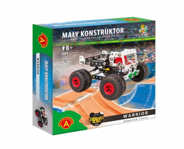 Alexander byggesett Liten monstertruck-soldatbygger