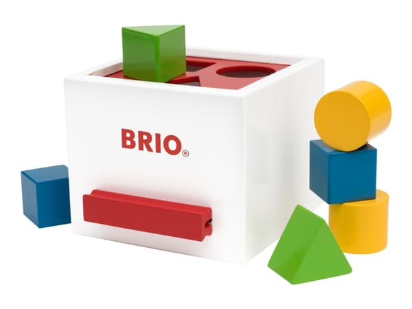 BRIO 30250 Sorting box - White