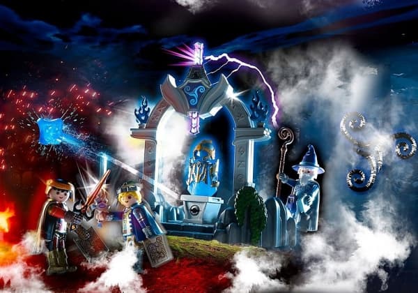 Playmobil Knights 70223, 5 År, Batterier medföljer, LR41, Multifärg, Plast
