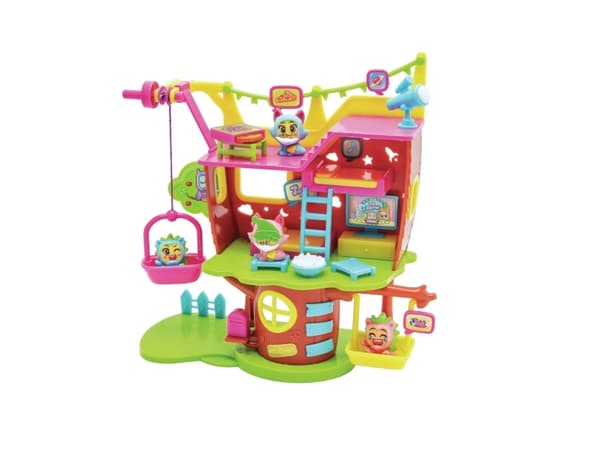 MagicBox Moji Pops Tree House, House, 3 År, Multifärg, Plast