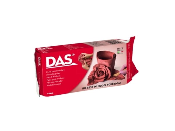 DAS F387100, Modelleringsleire, Terracotta, Voksen, 1 stykker, Pose, 1 farger