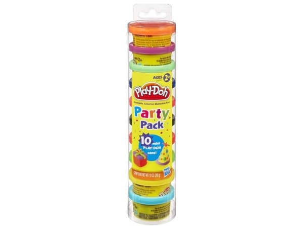 Play-Doh 22037EU6 kulutustavaroiden muovaus Muovailuvaha 348 g Musta, Sininen, Vihreä, Magenta, Oranssi, Vaaleanpunainen, Punainen, Keltainen 10 kpl