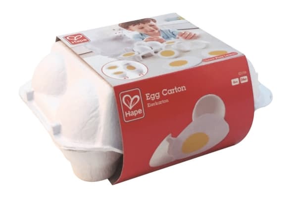 Hape äggkartong