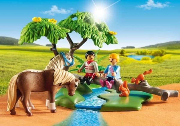 Playmobil Country Horseback Ride, Djur, Country Horseback Ride, 4 År, Multifärg
