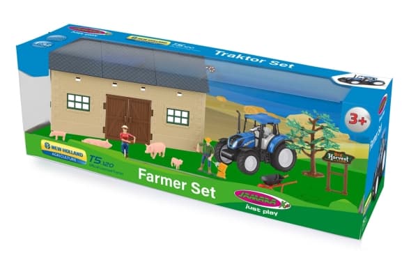 Jamara New Holland Farmer Set 1, Bondegård, 3 år, Flerfarget