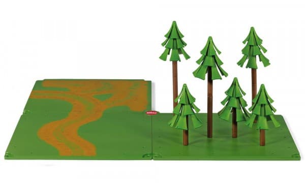 Siku Dirt tracks and forest, Parkeringsplats, 3 År, Multifärg, Plast