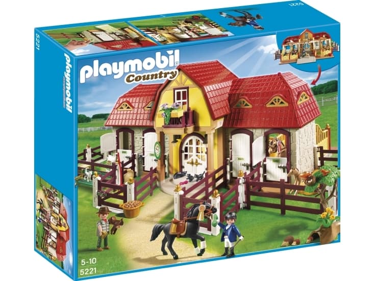 Playmobil Country Large Horse Farm with Paddock