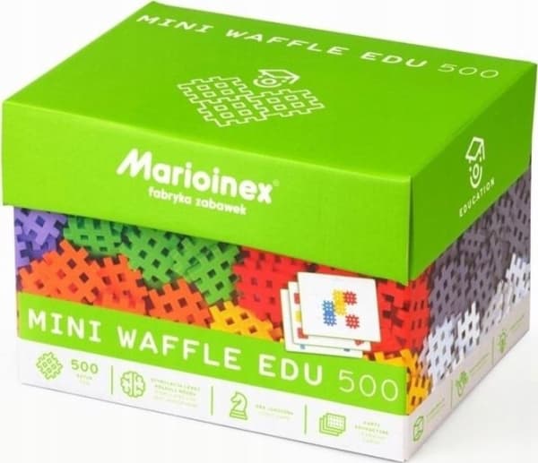 Marioinex Mini våffla 500 bitar Utbildning