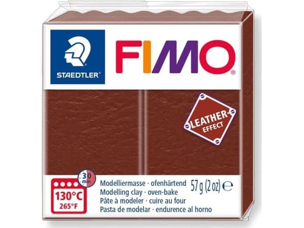 Staedtler FIMO 8010, Modelleringsleire, Valnøtt, Voksen, 1 stykker, 1 farger, 130 °C