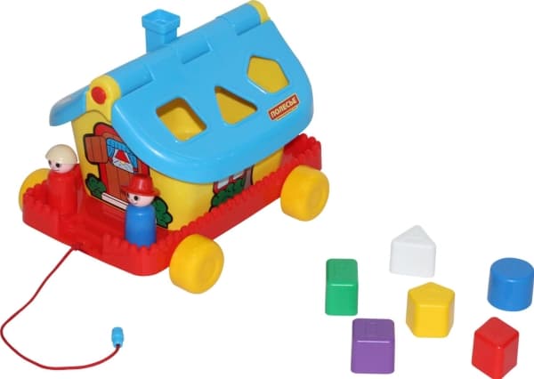 Polesie Gardener's house on wheels in a grid (56443 POLESIE)