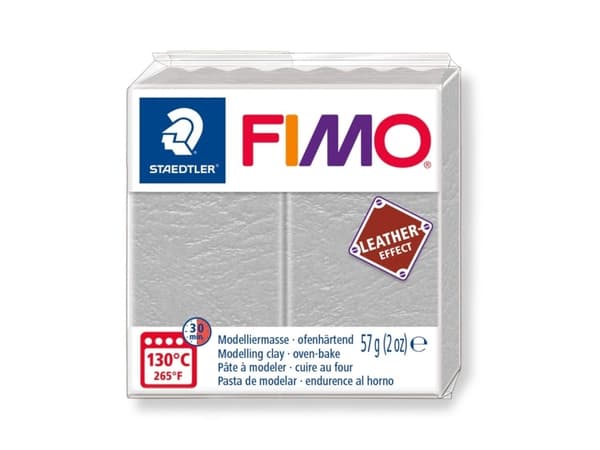 Staedtler FIMO 8010, Modelleringsleire, Grå, Voksen, 1 stykker, 1 farger, 130 °C