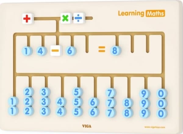 VIGA 50675 SENSORY BOARD - TEACHING DIGITS (1836, Viga)
