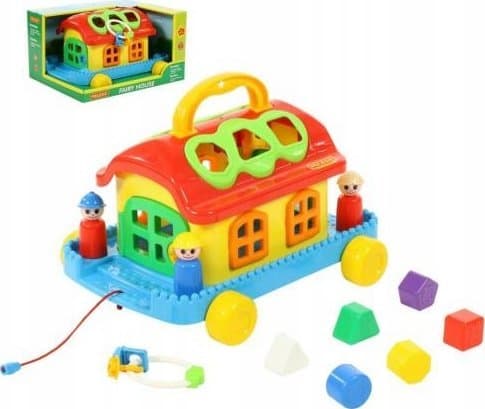 Wader Polesie 70999 Cottage "Bajka" on wheels (in a box)