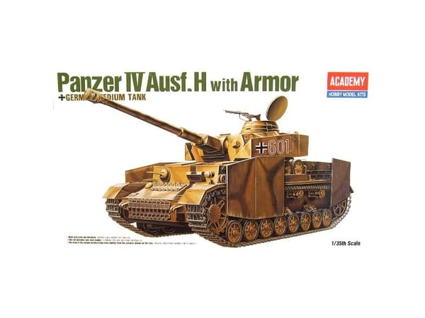 Academy ACADEMY Panzer IV Ausf. H med pansar - 13233