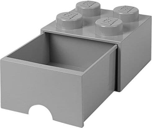 Room Copenhagen LEGO Brick Drawer 4 grey - RC40051740