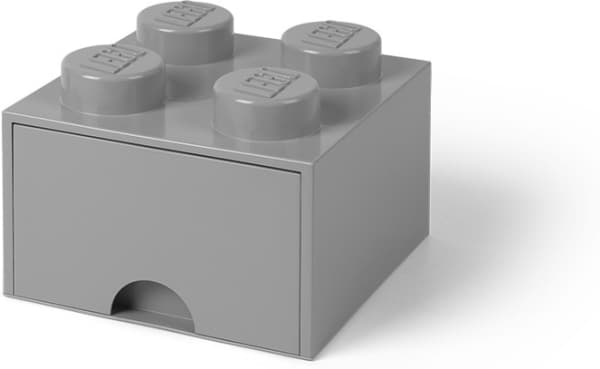 Room Copenhagen LEGO Brick Drawer 4 grey - RC40051740