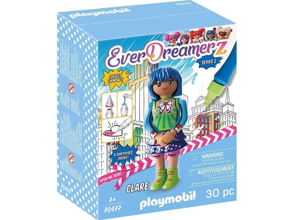 Playmobil Clare - Comic World, 7 År, Multifärg, Plast