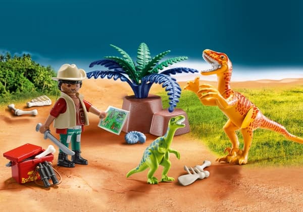 Playmobil Dinos 70108, Lekefigursett, 4 år, Plast