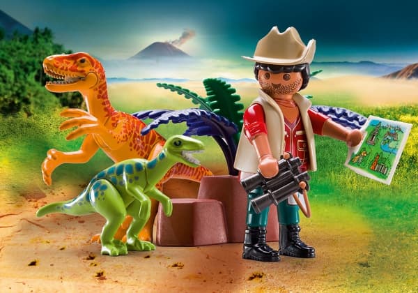 Playmobil Dinos 70108, Lekefigursett, 4 år, Plast
