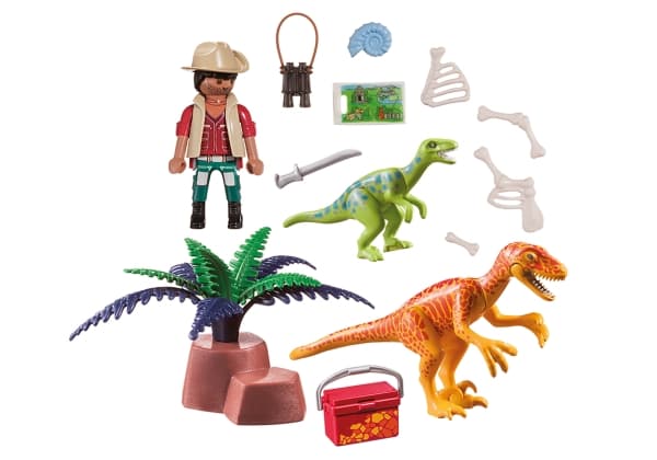 Playmobil Dinos 70108, Lekefigursett, 4 år, Plast