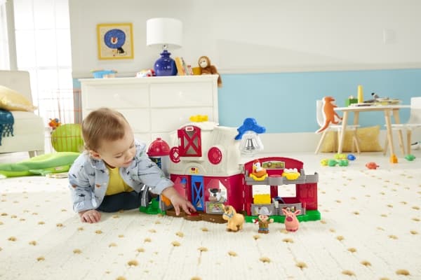 Fisher-Price Little People GXR98, Maatila, 1 vuosi/vuosia, Sisältää paristot, AA, Monivärinen, Muovi