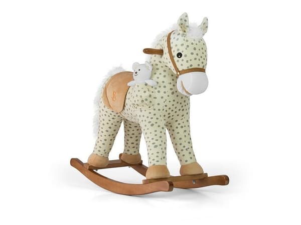 Milly Mally keinuhevonen -poni, harmaa täplikäs