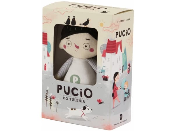 PUCIO-maskot å klemme
