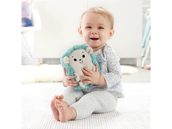 Fisher-Price -igelkottsspeldosa med lugnande vibrationer, Leksaksigelkott, 0 År, Interaktiv, Låter, AA, Batterier medföljer