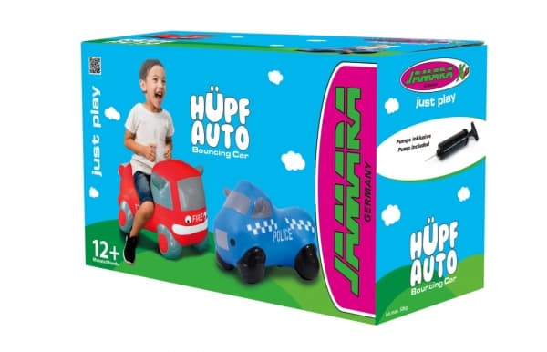 Jamara Jumping Car Bouncer Fire Truck, 1 år