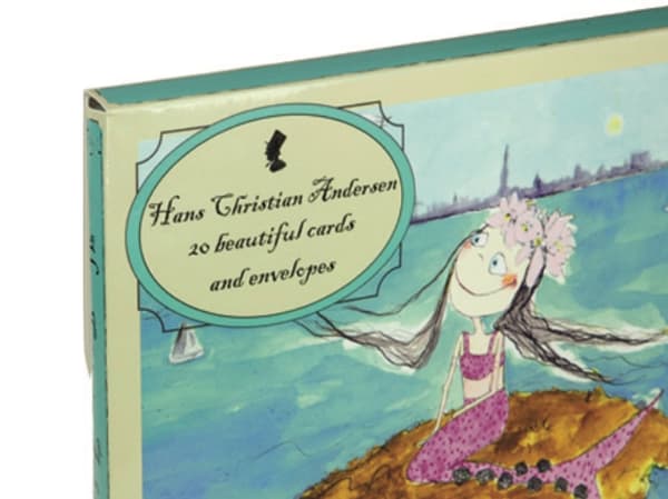 Hans Christian Andersen Art Card