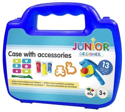 JDE Dough Suitcase Leklera - Väska med Play Doh
