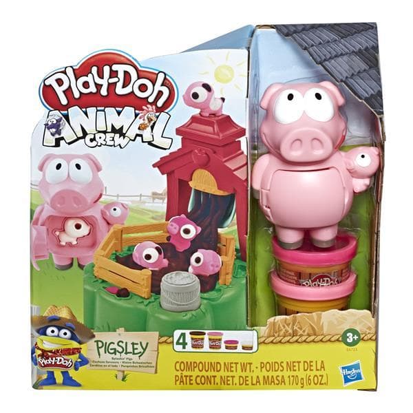 Play-Doh Animal Crew Pigsley Splashin' Pigs- Play- Doh Lera
