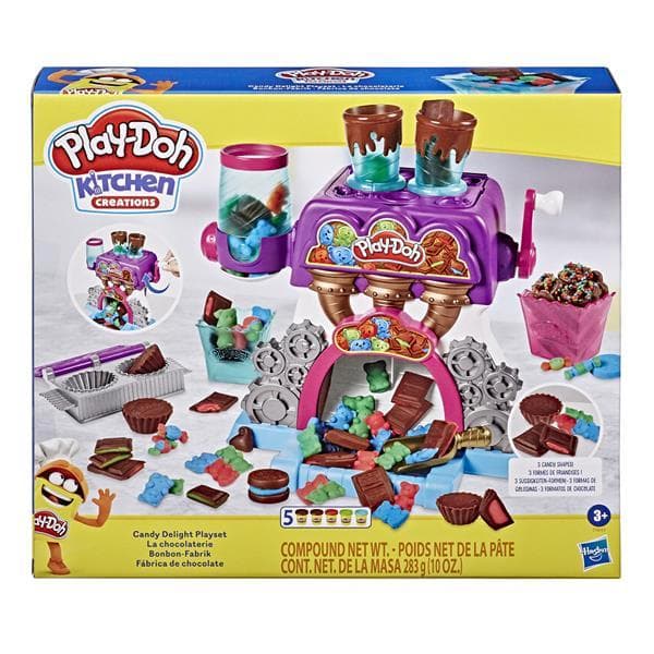 Play-Doh Kitchen Creations Candy Delight Playset- Play-Doh Lera