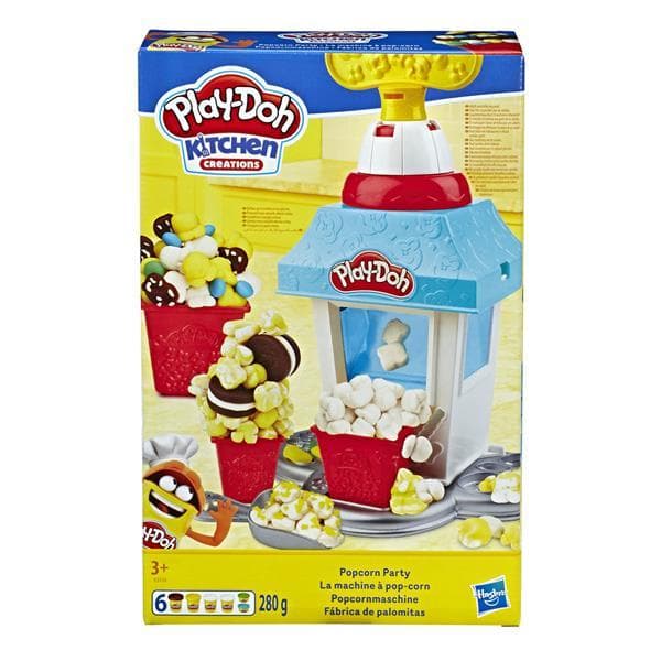 Play-Doh Kitchen Creations Popcorn Party- Play-Doh Lera