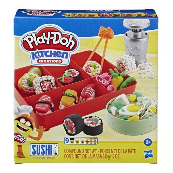 Play-Doh Kitchen Creations Sushi Playset- Play-Doh- Lera