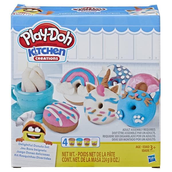 Play-Doh Kitchen Creations Delightful Donuts- Play-Doh Lera