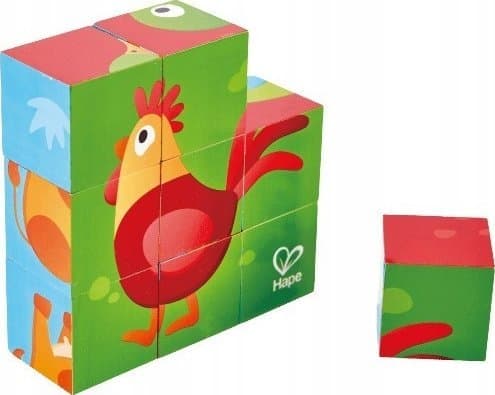 Hape Farm Animal Block Puzzle