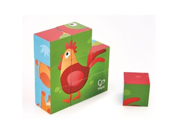 Hape Farm Animal Block Puzzle
