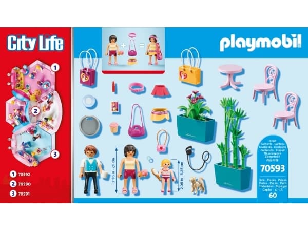 Playmobil City Life 70593, Leksaksfigursset, 4 År, Plast, 60 styck, 216,74 g