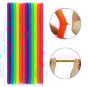 12-pak Stretchy Noodle String Neon Children Fidget Sensorisk legetøj - Blandede farver