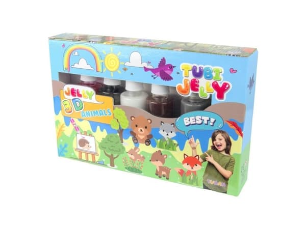 TUBAN Tubi Jelly 6 farger - Dyr