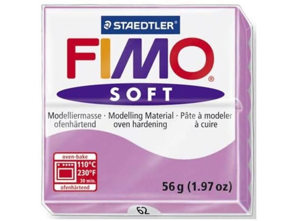 Staedtler FIMO 8020, Modelleringsleire, Rosa, Lavanda, 1 farger, 110 °C, 30 min